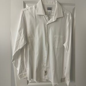 Men's Van Heusen White Dress Shirt